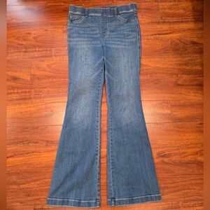 SPANXshape EveryWear Flare Jeans  Women's Size L Pull-on